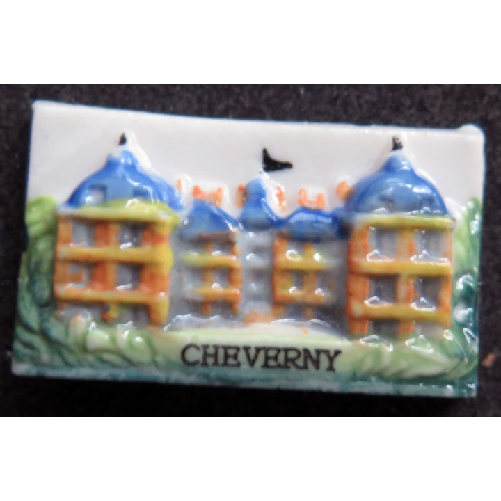 fève Château de Cheverny en céramique