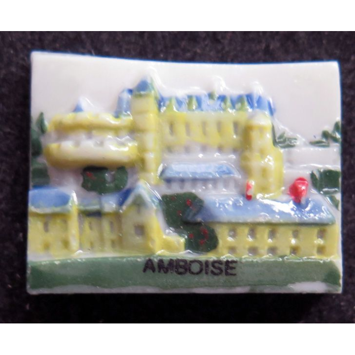 fève Château d'amboise en céramique