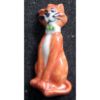 fève le Chat O' Malley en céramique