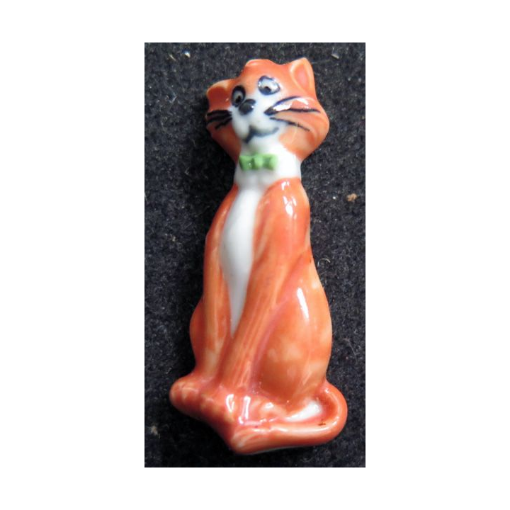fève le Chat O' Malley en céramique