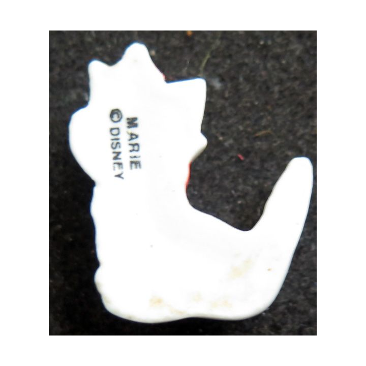 fève le Chat Marie Disney en céramique