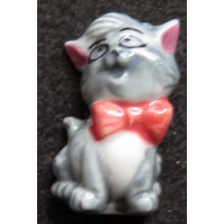 fève le Chat Toulouse Disney en céramique