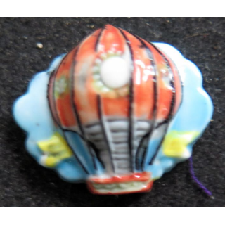 fève Montgolfière en céramique
