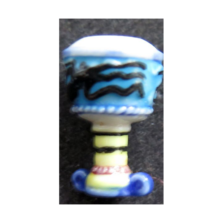 fève Djembe en céramique