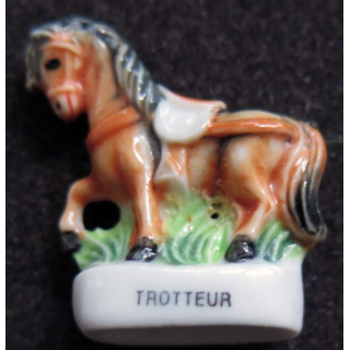 fève trotteur en céramique