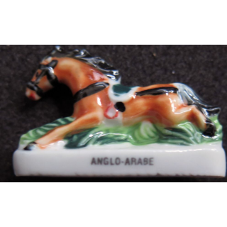 fève Anglo-arabe en céramique