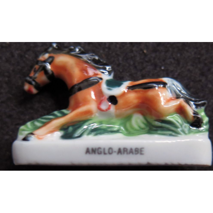 fève Anglo-arabe en céramique