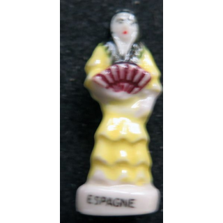 fève Espagne en céramique