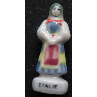 fève Italie en céramique