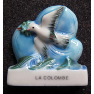 Fève La Colombe en céramique