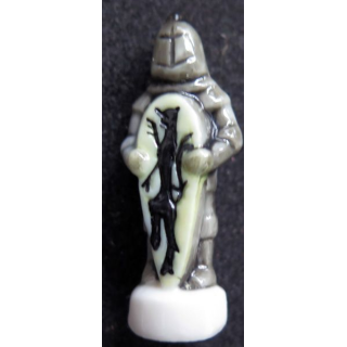 Fève Chevalier en céramique