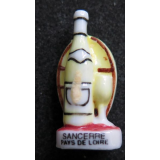 Fève Sancerre Pays de Loire en céramique