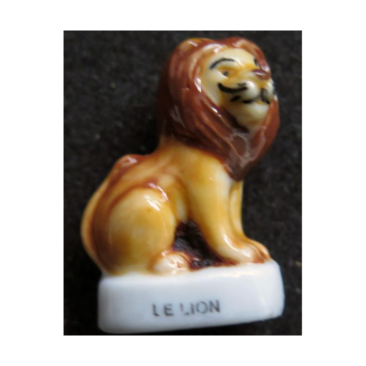 fève Le Lion en céramique