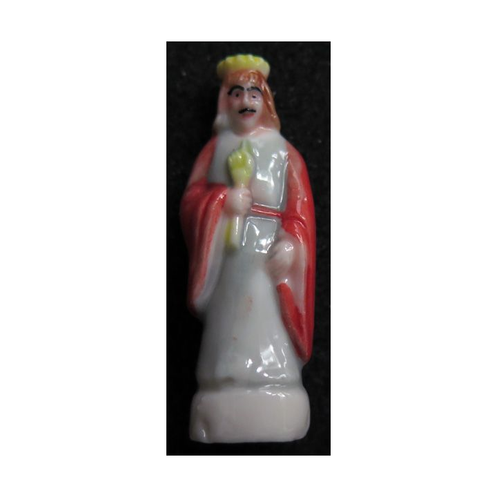 Fève Roi mage en céramique