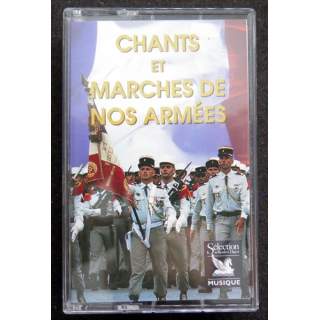 K7 Audio  : K7 neuve emballée de Chants et marches de nos armées Prestigieux Corps d'Armée