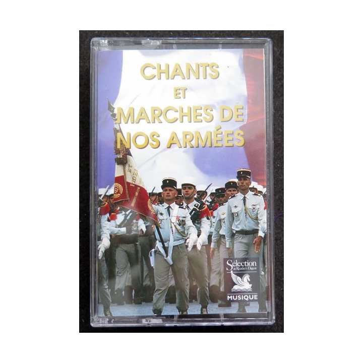 K7 Audio  : K7 neuve emballée de Chants et marches de nos armées Prestigieux Corps d'Armée