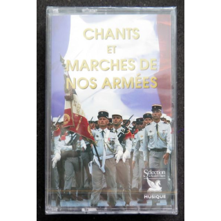 K7 Audio  : K7 neuve emballée de Chants et marches de nos armées Prestigieux Corps d'Armée