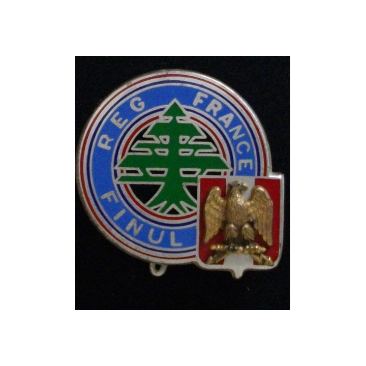 15° DI : insigne métalllique du régiment français à la FINUL Liban