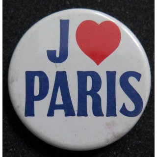 médaillon métallique j'Aime Paris 