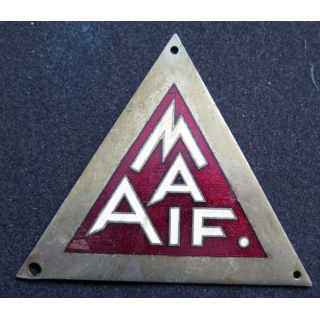 InPlaque automobile MAAIF mutuelle assurance automobiles des instituteurs de France