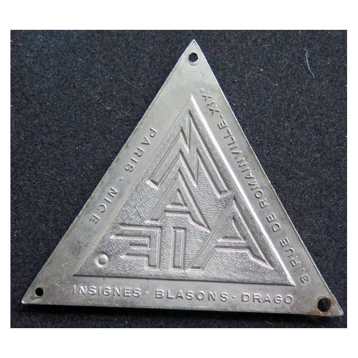 InPlaque automobile MAAIF mutuelle assurance automobiles des instituteurs de France