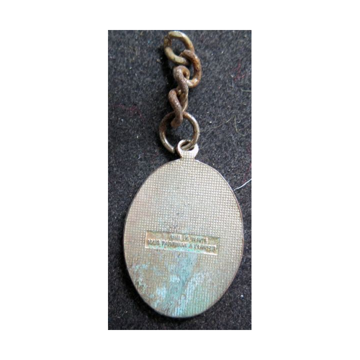 Porte clefs sans boucle du lycée Voltaire 1889 - 1989 (éclats d'émail)