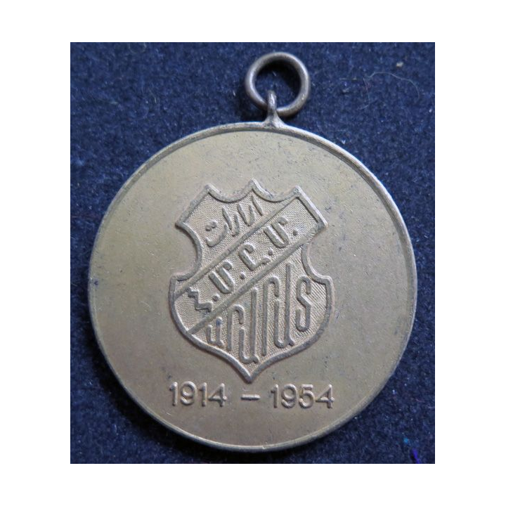 ARMENIE : Médaille arménienne inconnue des 40 ans 1914 - 1954 