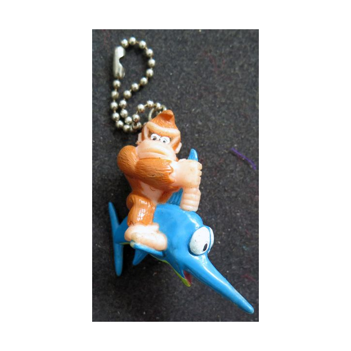 Porte Clefs Vintage Bandai Nintendo Singe sur espadon 