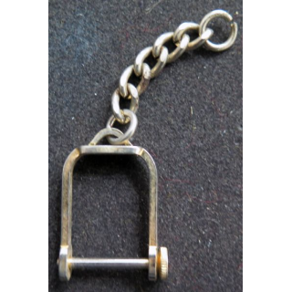 Porte clefs sans boucle étrier à vis 