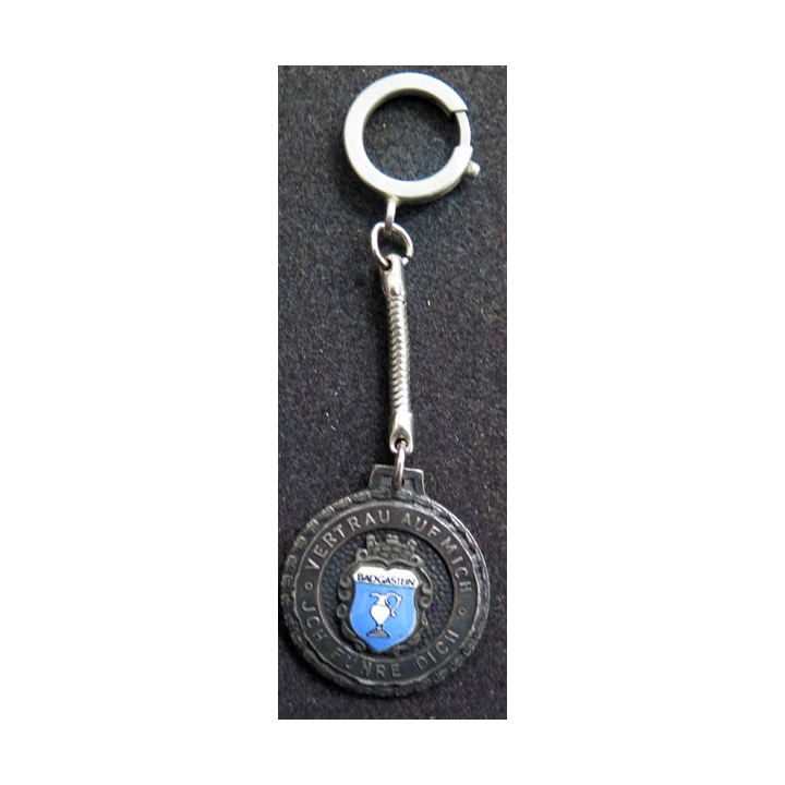 Porte clefs St Christophe de Badgastein Vertrau Aufmich Fürhre Dich