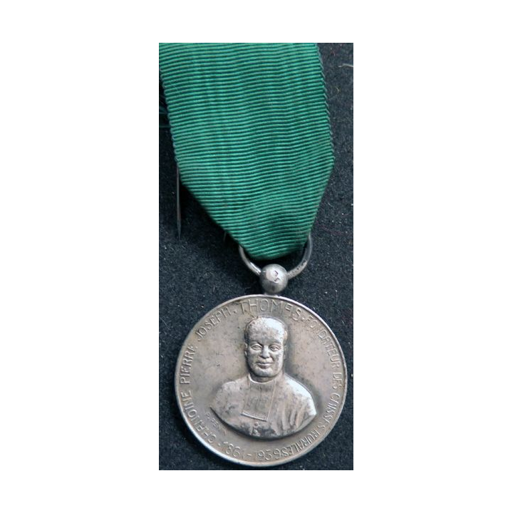 FRANCE : Médaille des Caisses rurales Pour services rendus attribuée à Henri Menut