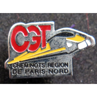 Pin's de la CGT Cheminots Région de Paris Nord