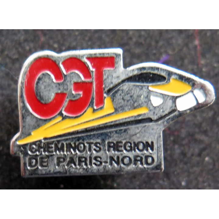 Pin's de la CGT Cheminots Région de Paris Nord