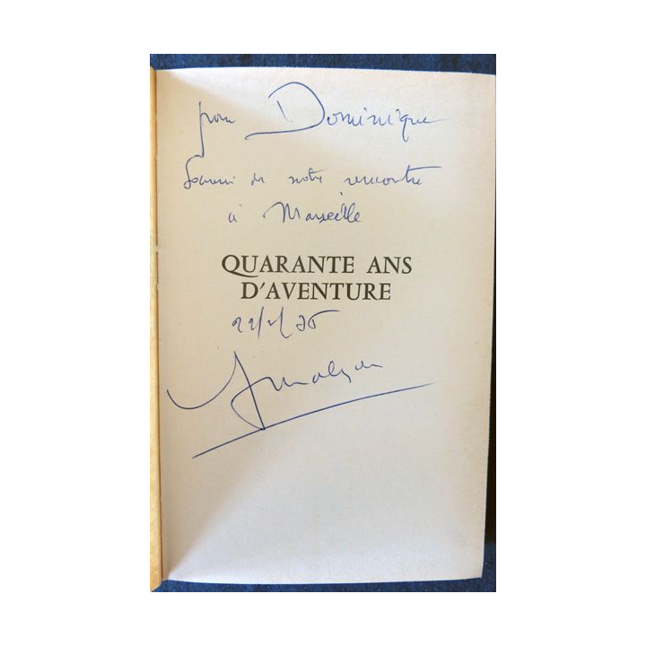40 ans d'aventure de Albert Mahuzier aux Editions Presses de la Cité