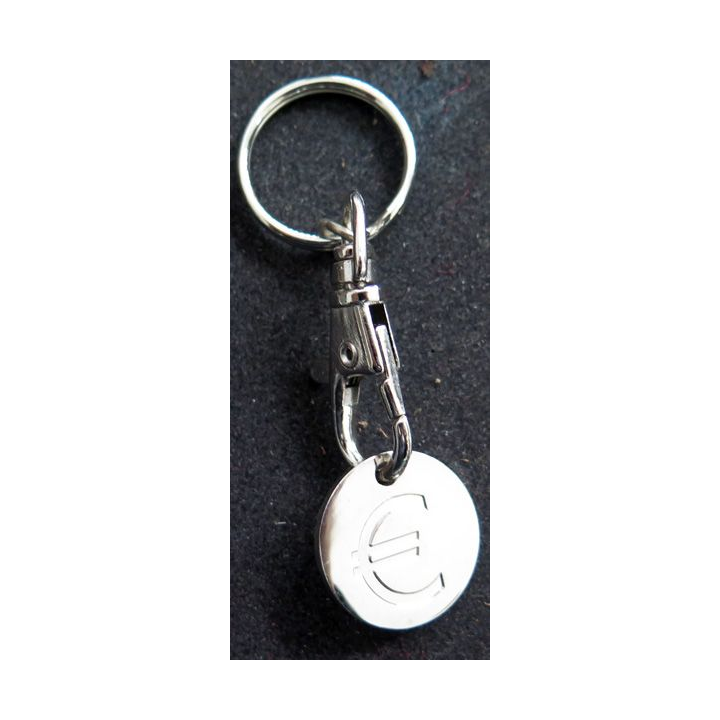 Porte clefs Jeton de caddie AXA