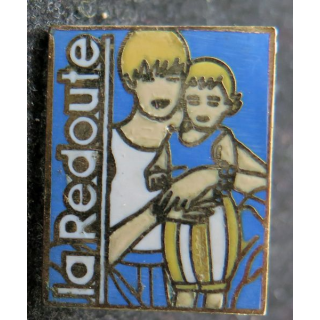 Pin's de la Redoute 1,6 x 2,1 cm