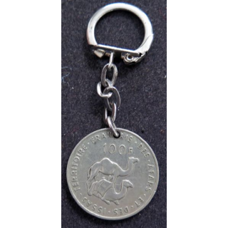 Porte clefs de 100 francs Djibouti 1970 Territoire français des Afars et des Issas 