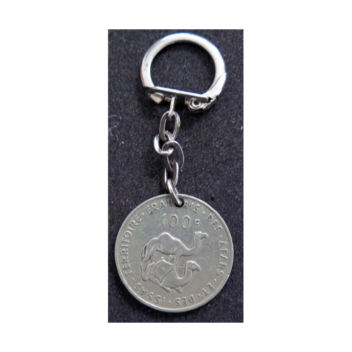Porte clefs de 100 francs Djibouti 1970 Territoire français des Afars et des Issas 