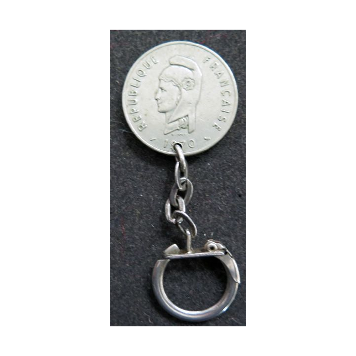 Porte clefs de 100 francs Djibouti 1970 Territoire français des Afars et des Issas 