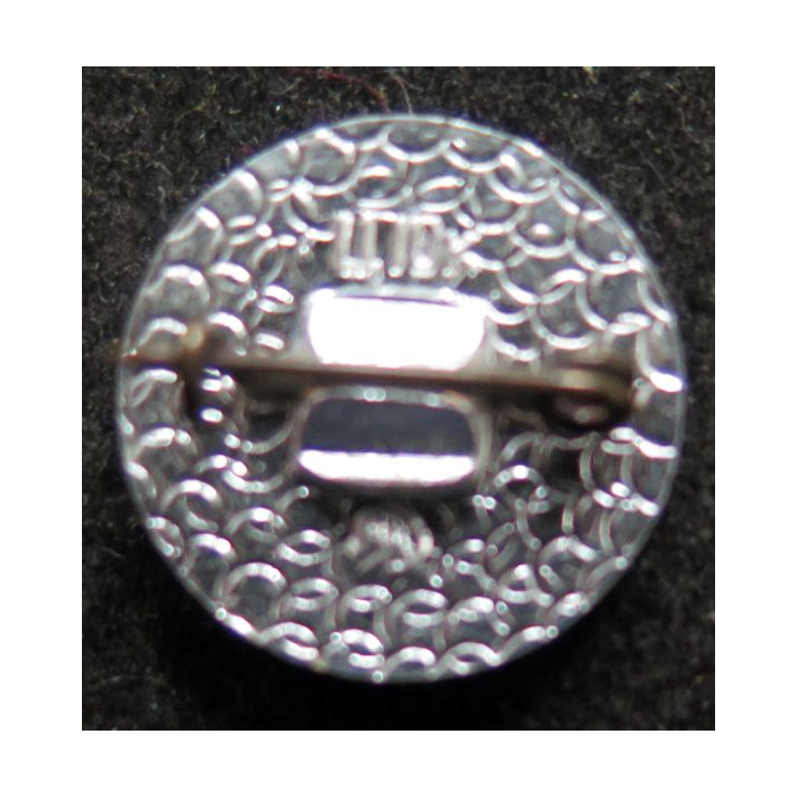 URSS : insigne alu de Lénine 1,8 cm de diamètre