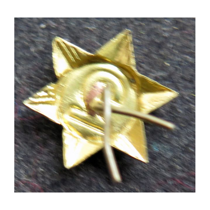 insigne étoile d'ancienneté scout 2 ans 2 attaches au dos