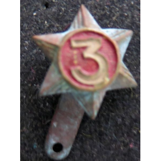 insigne étoile d'ancienneté scout 3 ans 1 attaches au dos