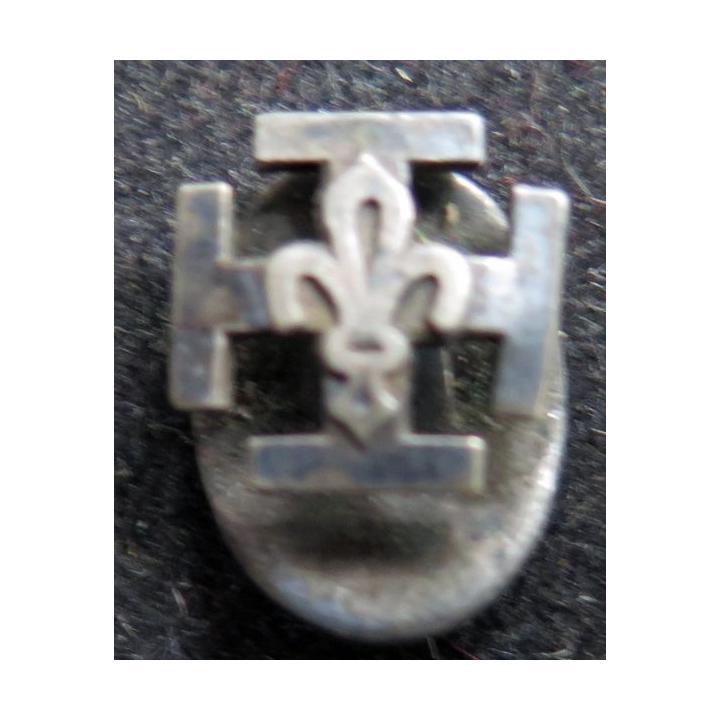insigne boutonnière de promesse de scout de France 1,2 cm de côté