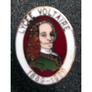 Pin's du lycée Voltaire 1889 - 1989