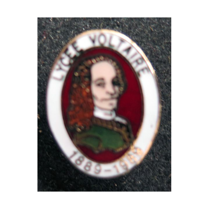Pin's du lycée Voltaire 1889 - 1989