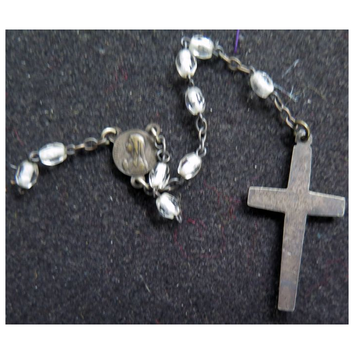 Bout de chapelet avec crucifix et Vierge