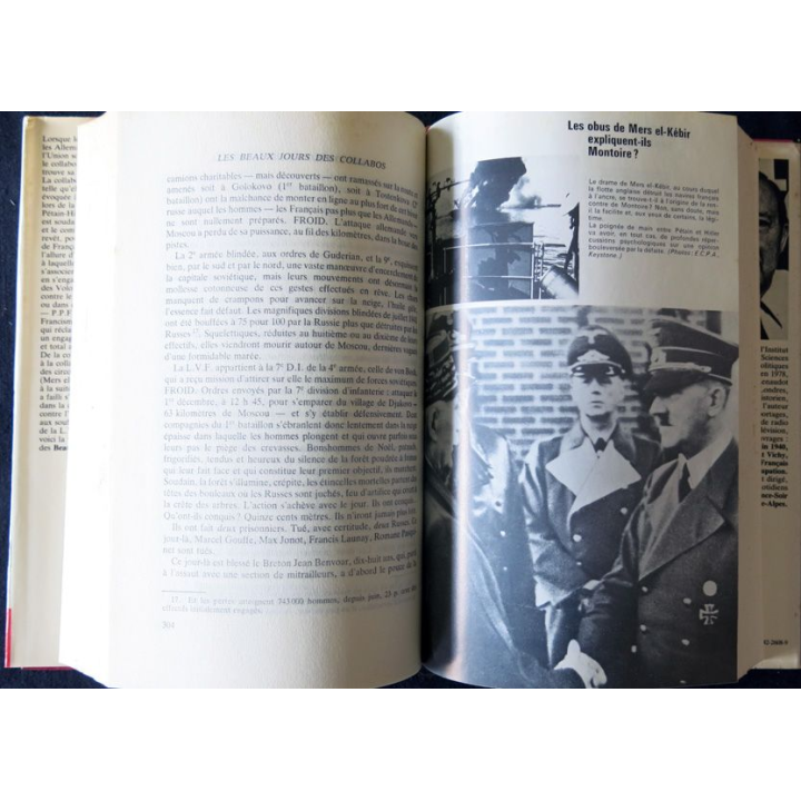 Les beaux jours des collabos de Henri Amouroux aux Editions France Loisirs