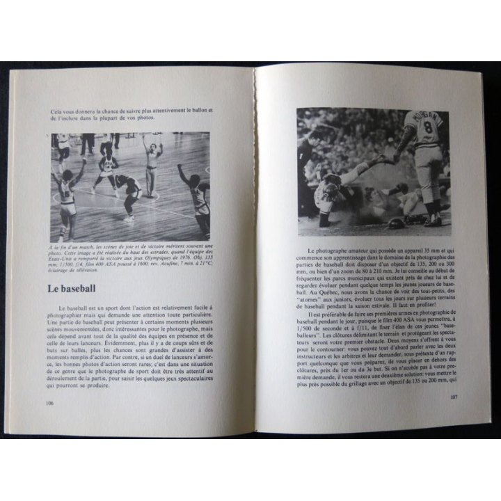 Apprendre la photo de sport de Denis Brodeur aux Editions de l'Homme - Montréal