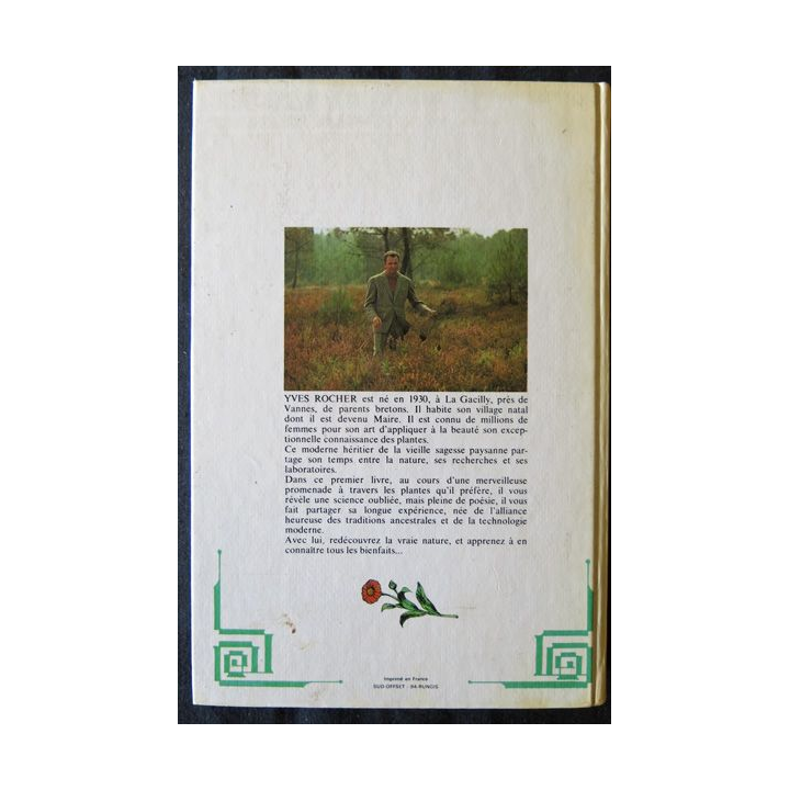 100 plantes 1000 usages de Yves Rocher aux Editions de la Forêt Neuve