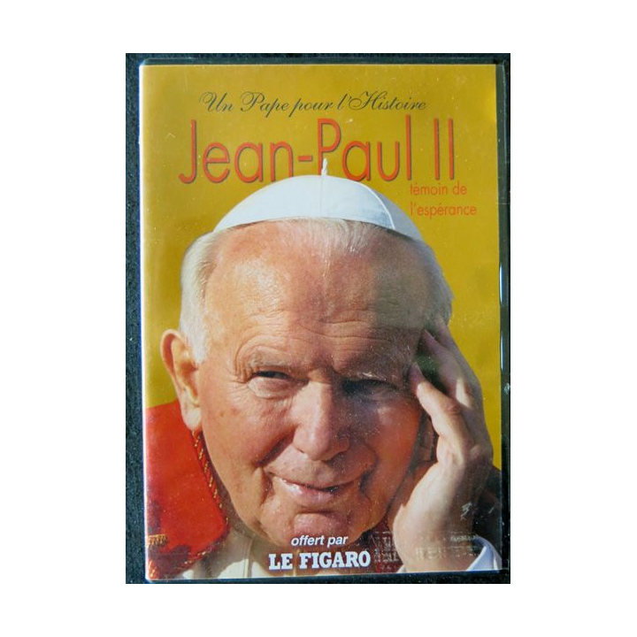 DVD : Jean-Paul II témoin de l'espérance Edition Le Figaro